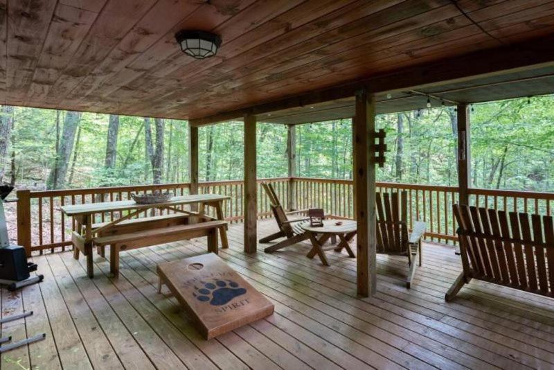 Villa Mountain Spirit Cabin - Fireplace And Hot Tub à Blue Ridge Extérieur photo